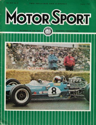 MOTOR SPORT 1968 AUG - TR5 PI, DUTCH & FRENCH GRANDS PRIX, SUNBEAMS*